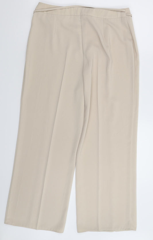 Berkertex Womens Beige   Trousers  Size 14 L27 in