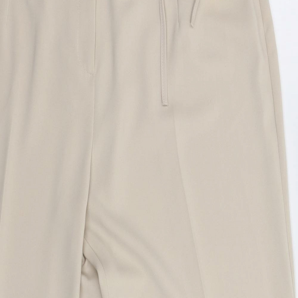 Womens UK Size 14 Berkertex Regular Fit  Beige Trousers