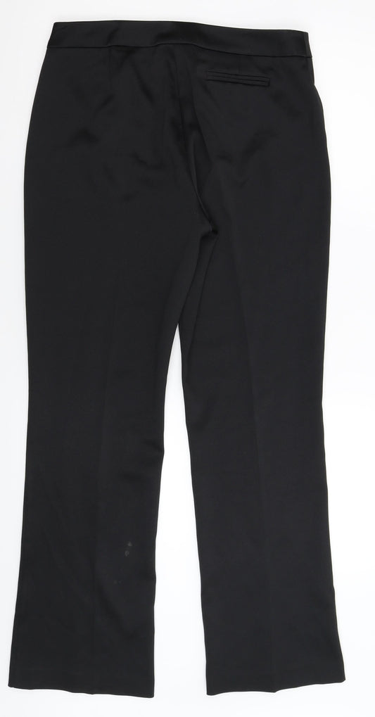 OPUS Womens Black   Trousers  Size 12 L32 in