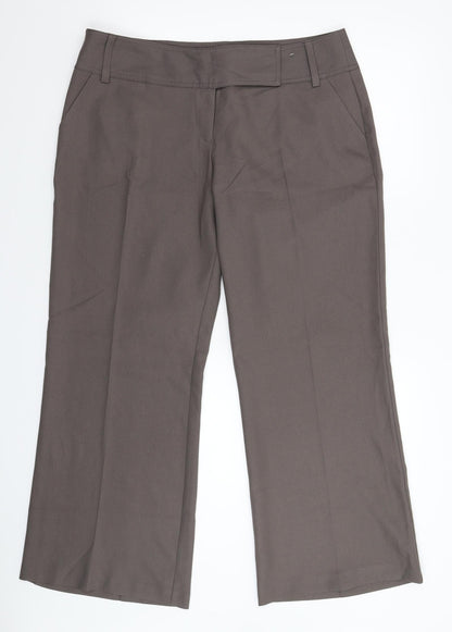 Womens UK Size 16 Dorothy Perkins Regular Fit  Grey Trousers