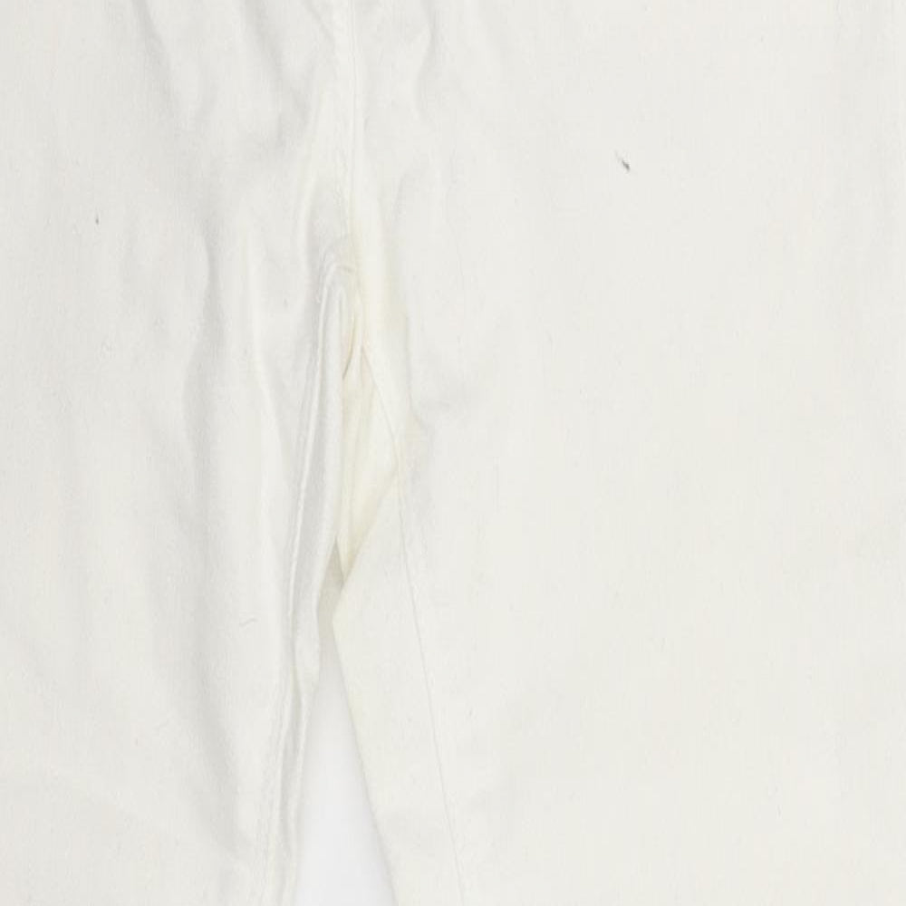 Womens UK Size 8 Love Label Extra-Slim Fit Skinny White Jeans