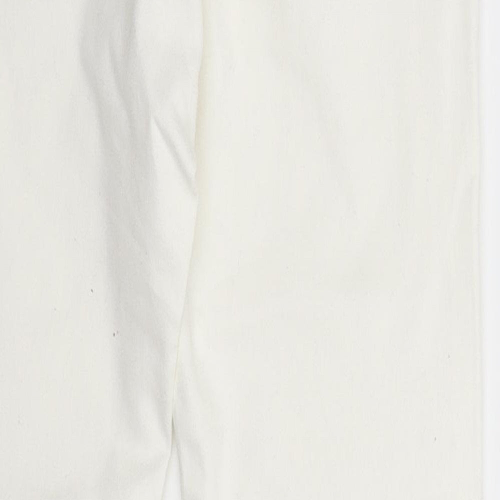 Womens UK Size 8 Love Label Extra-Slim Fit Skinny White Jeans