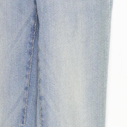 Denim & Co. Womens Blue  Denim Skinny Jeans Size 6 L31 in