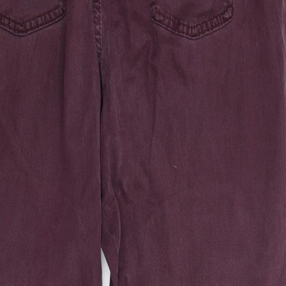 Womens UK Size 34 in Preworn Regular Fit Straight Brown Jeans