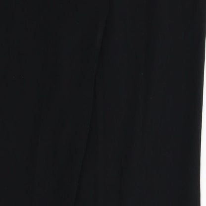 Womens UK Size 28 in NEXT Slim Fit  Black Trousers