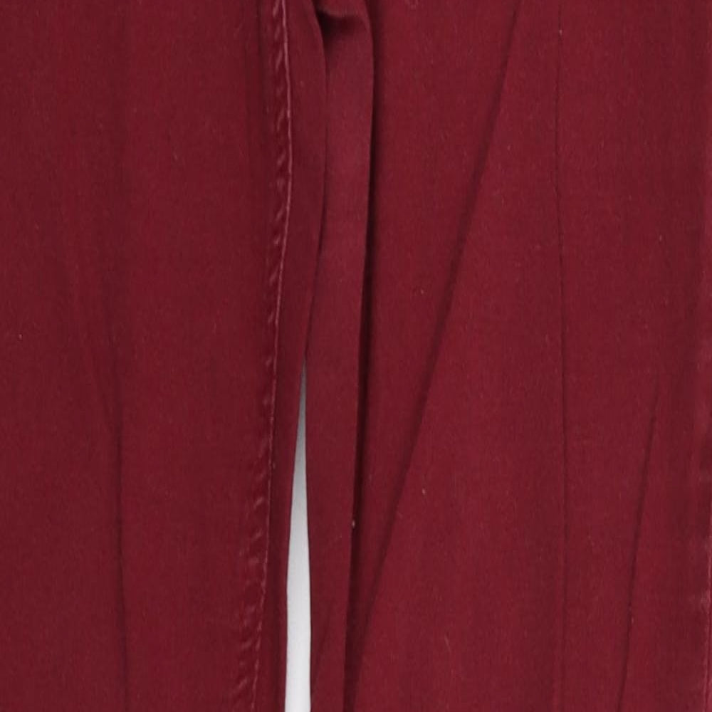 Denim & Co. Womens Brown  Denim Jegging Jeans Size 10 L30 in