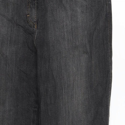 BRAX Womens Grey  Denim Bootcut Jeans Size 30 in L30 in