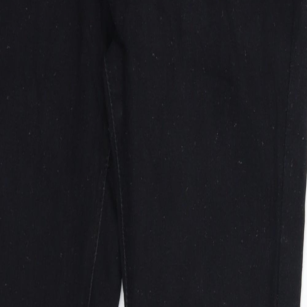 Denim & Co. Womens Black  Denim Jegging Jeans Size 10 L29 in