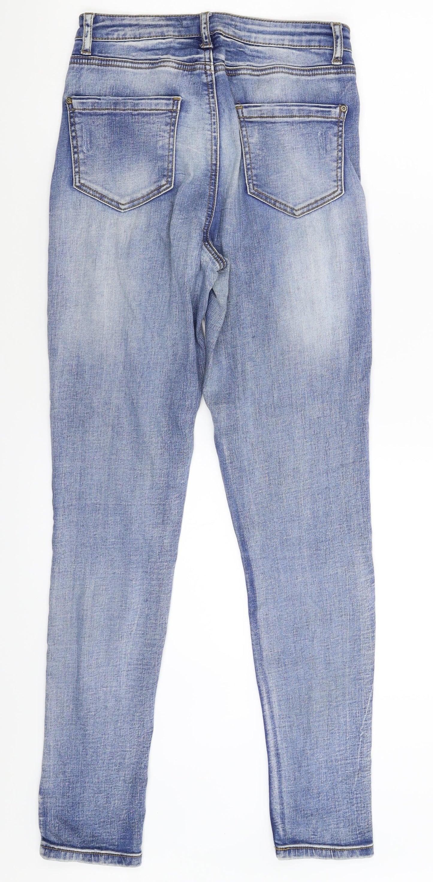 Blonde & Blonde  Womens Blue  Denim Skinny Jeans Size 6 L30 in