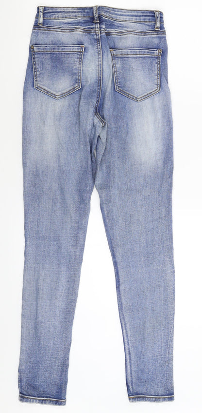 Blonde & Blonde  Womens Blue  Denim Skinny Jeans Size 6 L30 in
