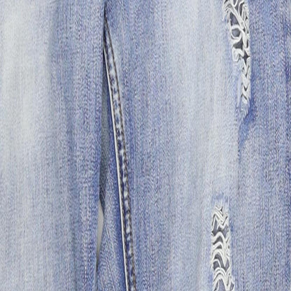 Blonde & Blonde  Womens Blue  Denim Skinny Jeans Size 6 L30 in