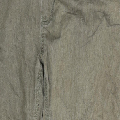 Womens UK Size 33 in Soyaconcept Regular Fit Straight Green Jeans