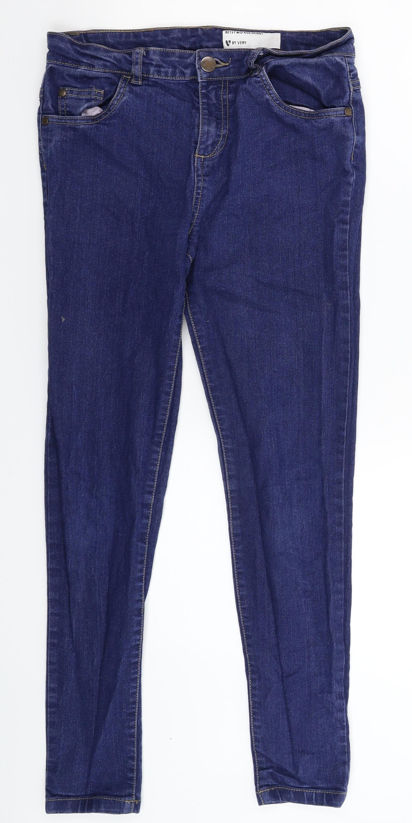 Very Girls Blue  Denim Skinny Jeans Size 13 Years