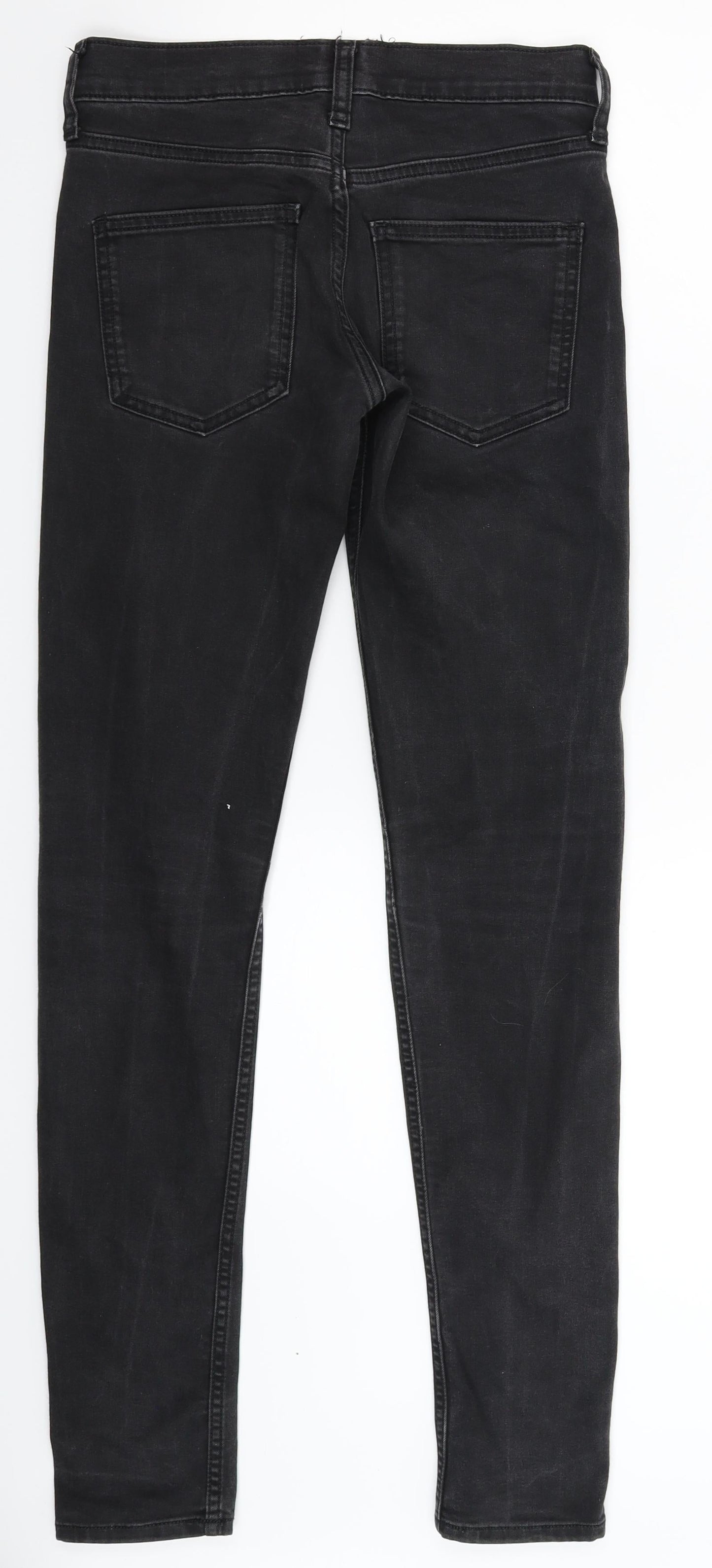 FC Jeans Womens Grey  Denim Skinny Jeans Size 8 L31 in