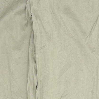 Biaggini Womens Green  Denim Straight Jeans Size 12 L31 in