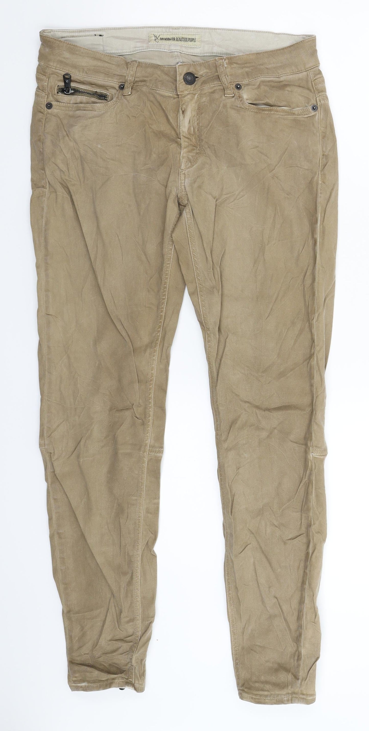 Drykorn Womens Grey  Denim Jegging Jeans Size 30 in L29 in