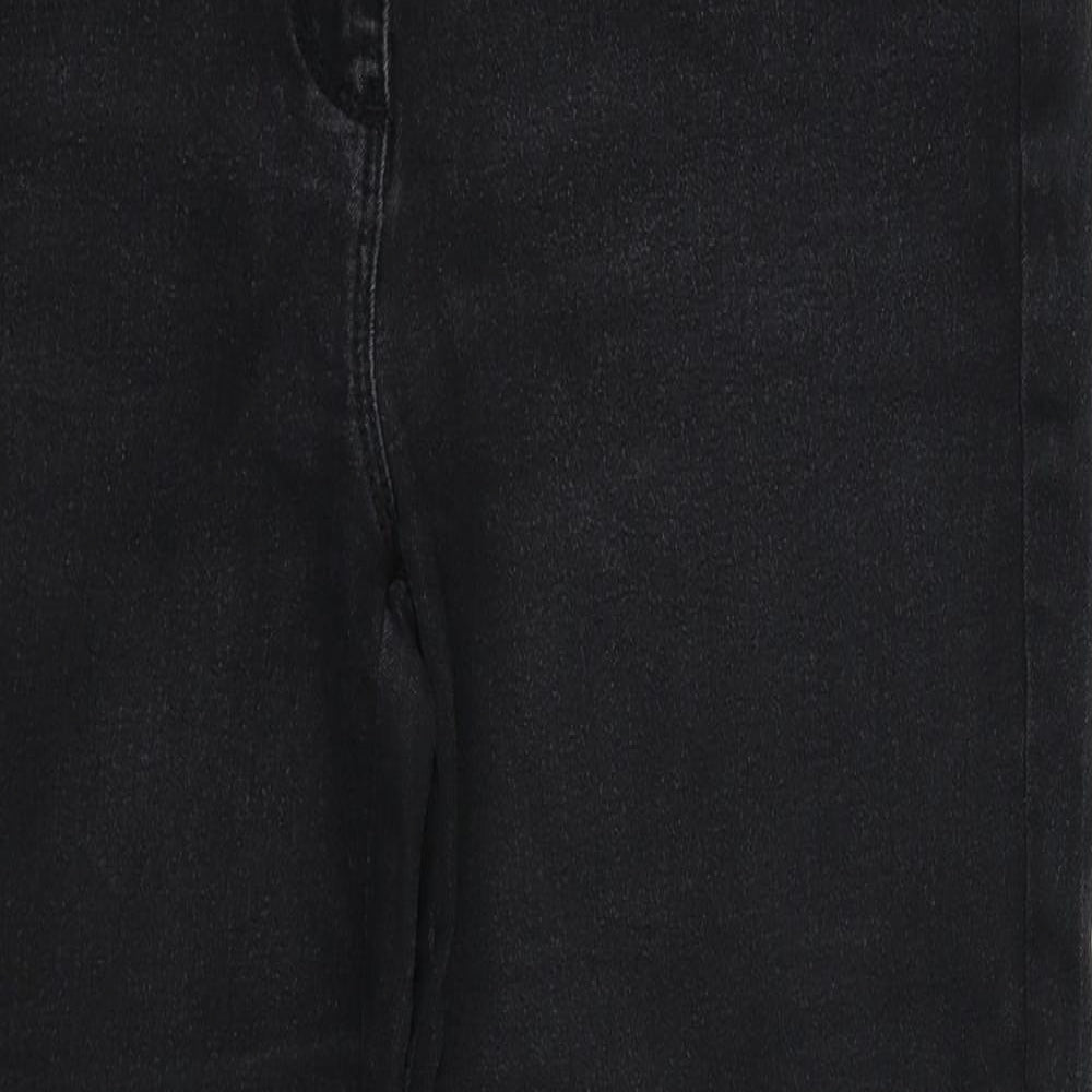 Bonmarché Womens Black  Denim Skinny Jeans Size 12 L27 in