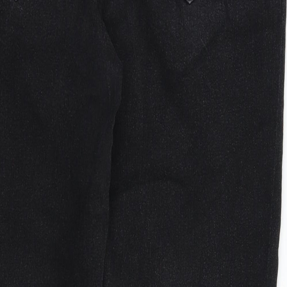 Bonmarché Womens Black  Denim Skinny Jeans Size 12 L27 in