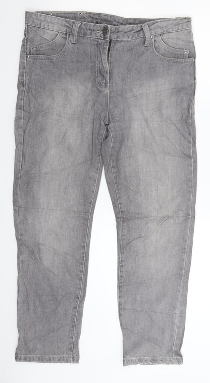 Womens UK Size 34 in Gina Slim Fit Skinny Grey Jeans
