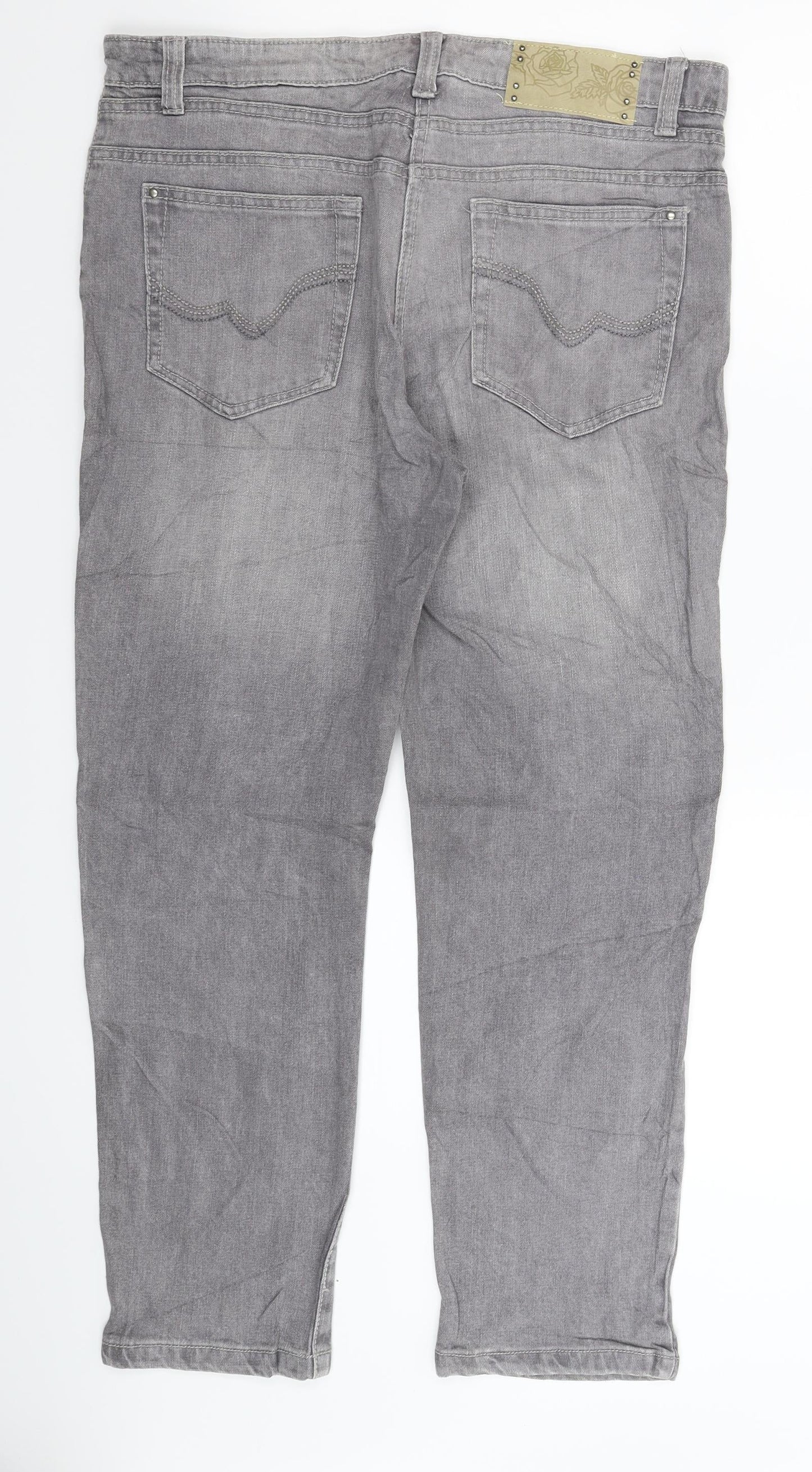 Womens UK Size 34 in Gina Slim Fit Skinny Grey Jeans