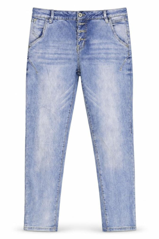 Womens UK Size 34 in Denim 1982 Extra-Slim Fit Skinny Blue Jeans