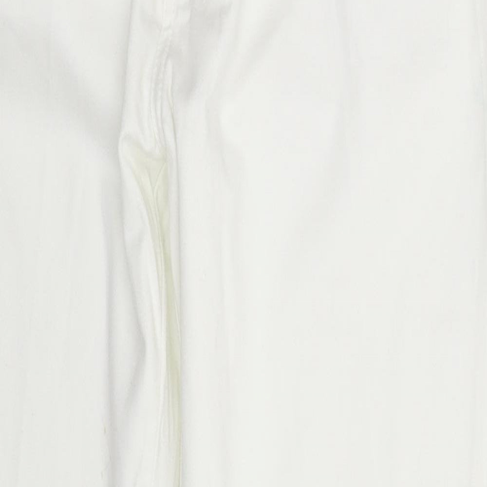 Anise Womens White   Trousers  Size 12 L32 in