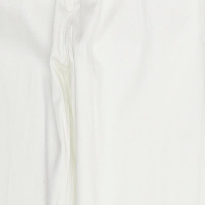 Anise Womens White   Trousers  Size 12 L32 in