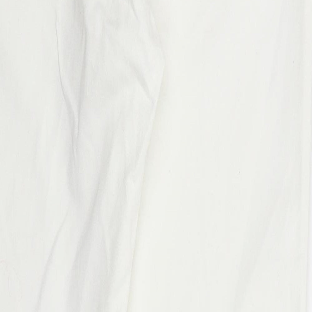 Anise Womens White   Trousers  Size 12 L32 in