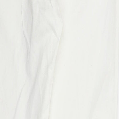 Anise Womens White   Trousers  Size 12 L32 in