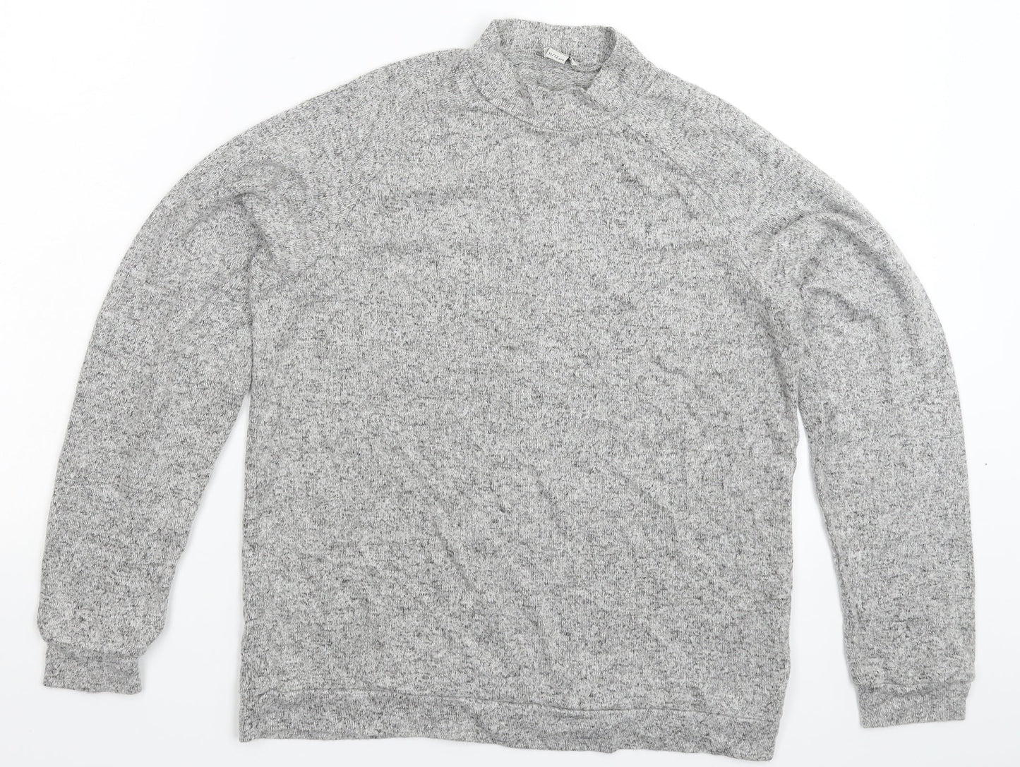 River Island Girls Grey  Knit Pullover Jumper Size 11-12 Years