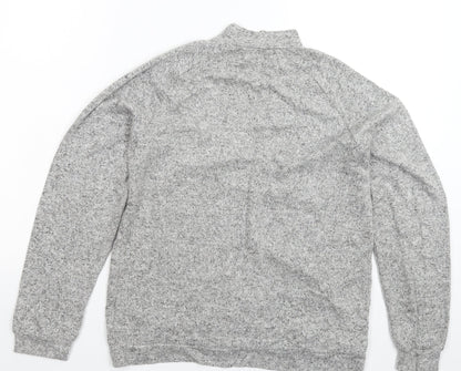 River Island Girls Grey  Knit Pullover Jumper Size 11-12 Years