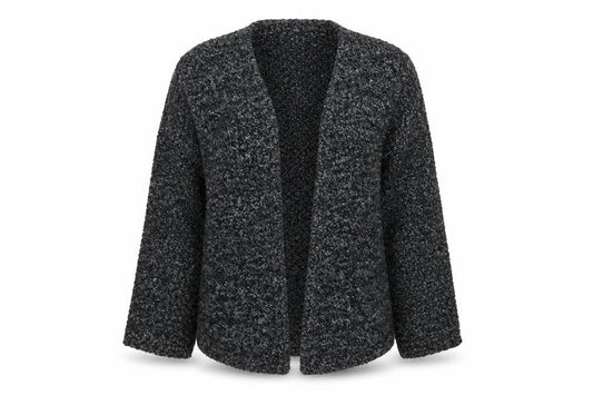 Divided Womens Black  Knit Cardigan Jumper Size S