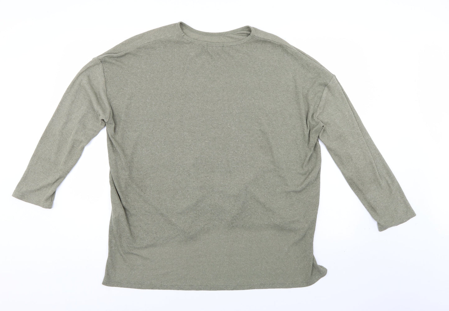 Primark Womens Green   Henley Jumper Size 16