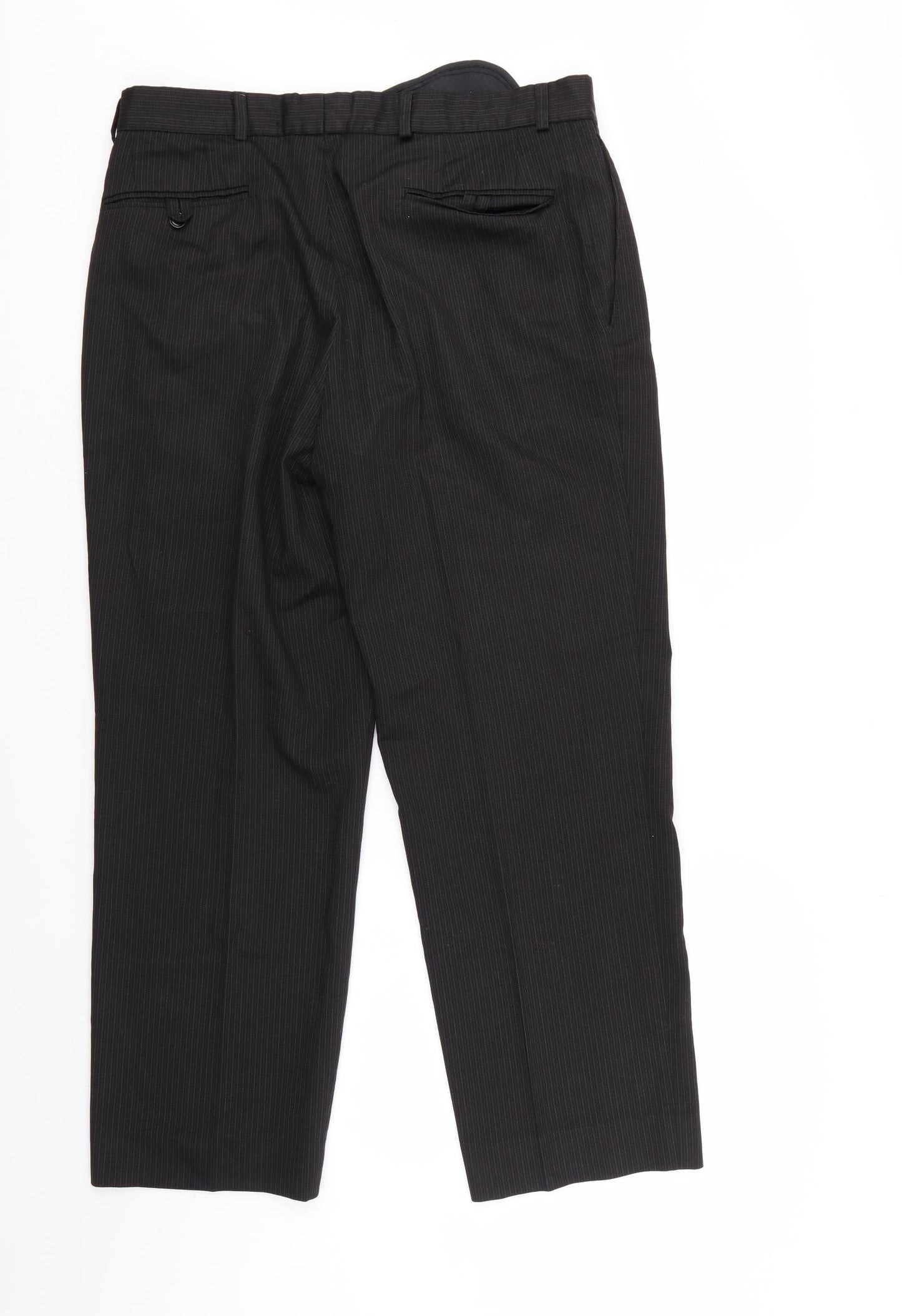 NEXT Mens Black Striped  Sweatpants Trousers Size 32 L29 in