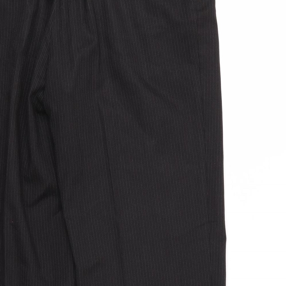 NEXT Mens Black Striped  Sweatpants Trousers Size 32 L29 in