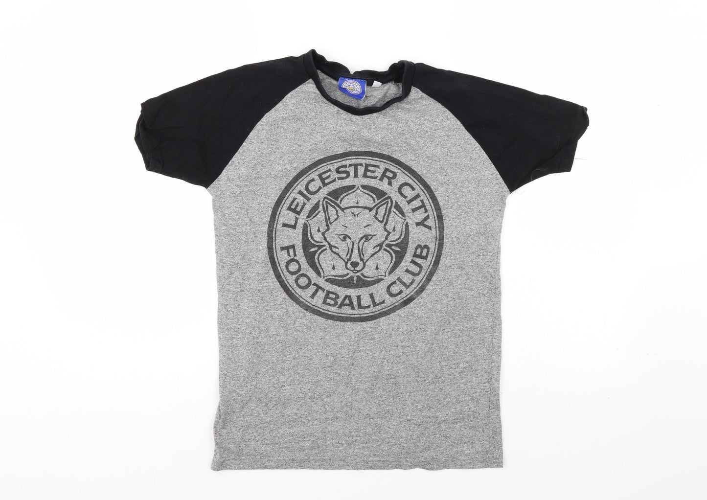 Leciseter City Fc Boys Grey   Basic T-Shirt Size 11-12 Years  - Leciester City FC