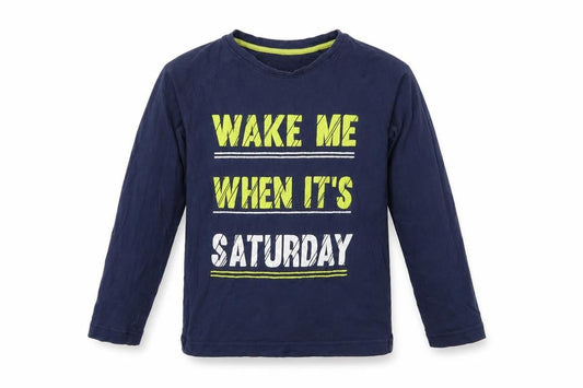 Matalan Boys Blue    Pyjama Top Size 9 Years