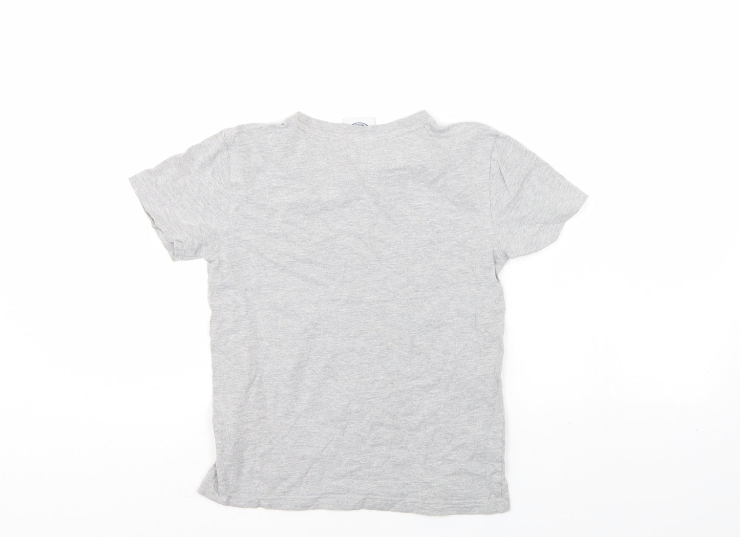 Leciester City FC Boys Grey   Basic T-Shirt Size 9-10 Years  - Leciester City FC