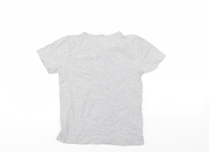 Leciester City FC Boys Grey   Basic T-Shirt Size 9-10 Years  - Leciester City FC
