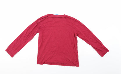 FC Barcelona Boys Red   Basic T-Shirt Size 10-11 Years  - FC Barcelona