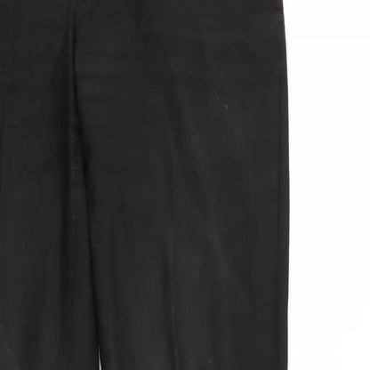 Burton Mens Black   Trousers  Size 32 L31 in
