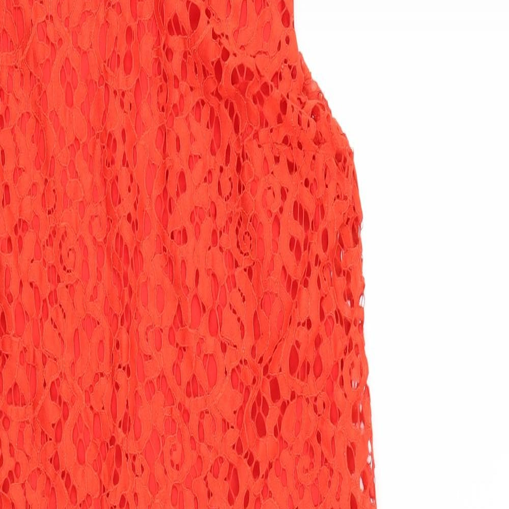 TU Womens Orange   Tank Dress  Size 12
