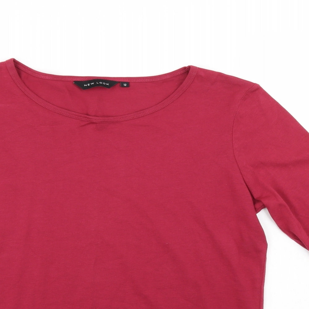 New Look Womens Red   Pullover Jumper Size 12