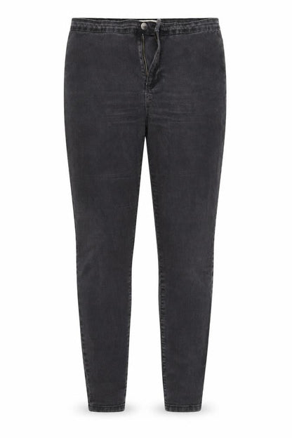 Womens UK Size 16 Denim & Co. Regular Fit Tapered Black Jeans
