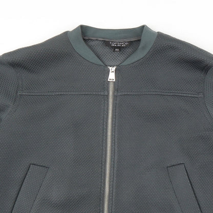 Womens UK Size 12 Topshop Green Jacket