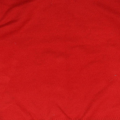 Cedar Wood State Mens Red  Knit Pullover Jumper Size S  - CHRISTMAS