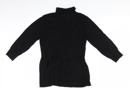 Womens UK Size 12 Marks and Spencer Black Basic Blouse