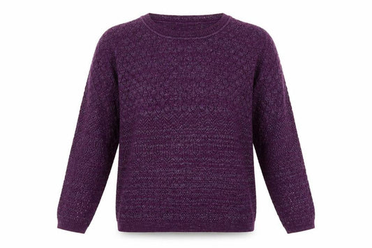 EWM Womens Purple   Pullover Jumper Size S