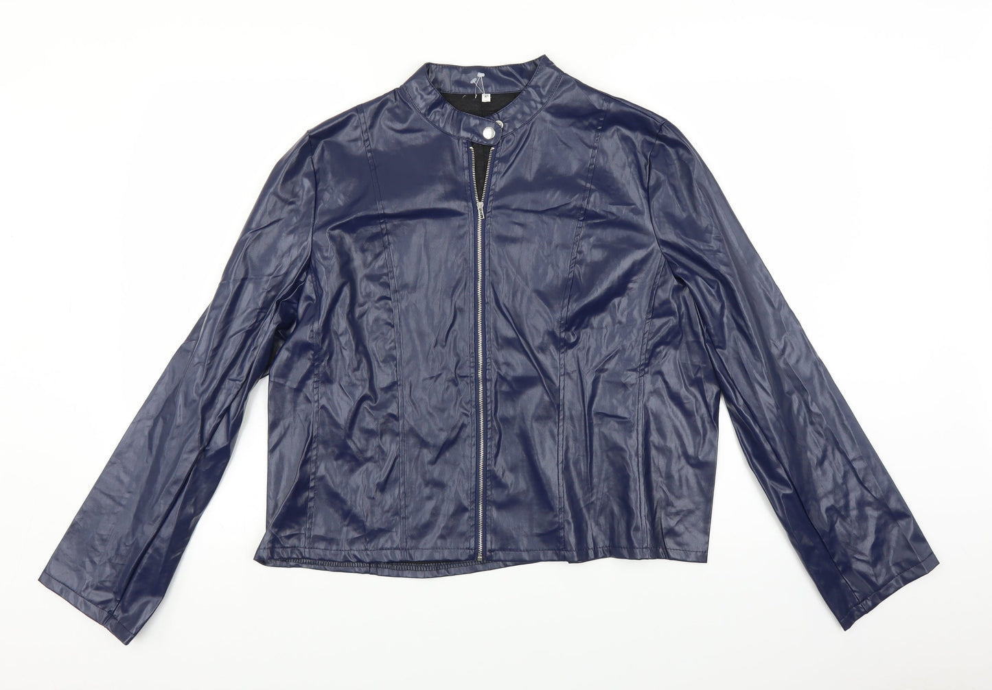 Womens UK Size 2XL Preworn Blue Jacket