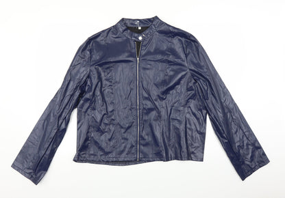 Womens UK Size 2XL Preworn Blue Jacket